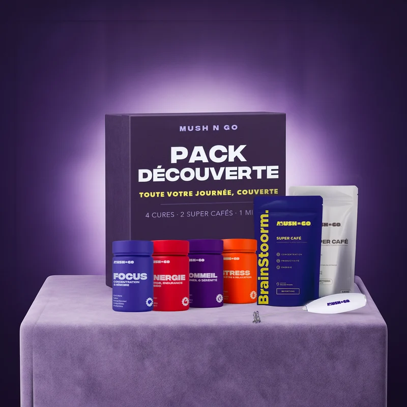 Visuel officiel MushNGo : Pack Découverte