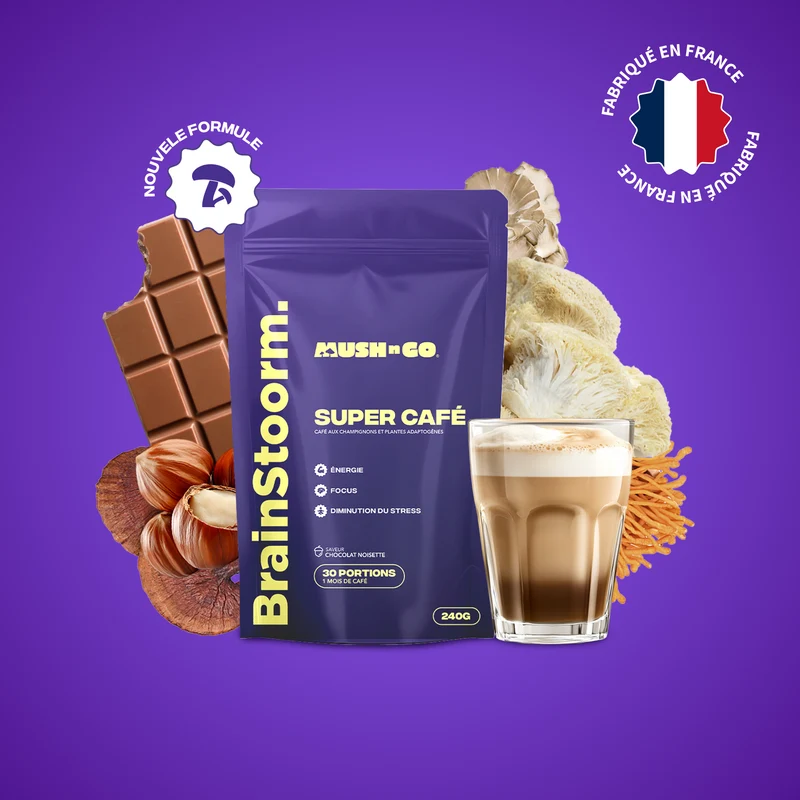 Visuel officiel MushNGo : Café Goût Cacao